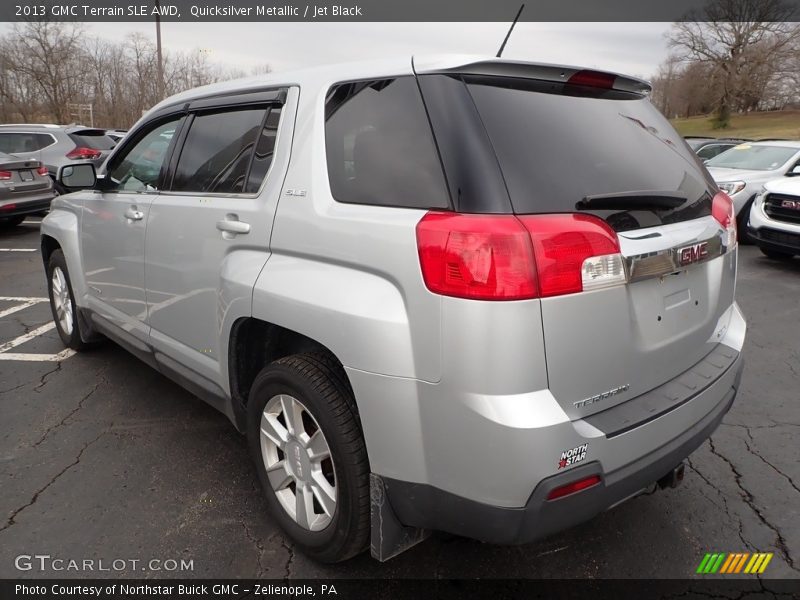 Quicksilver Metallic / Jet Black 2013 GMC Terrain SLE AWD