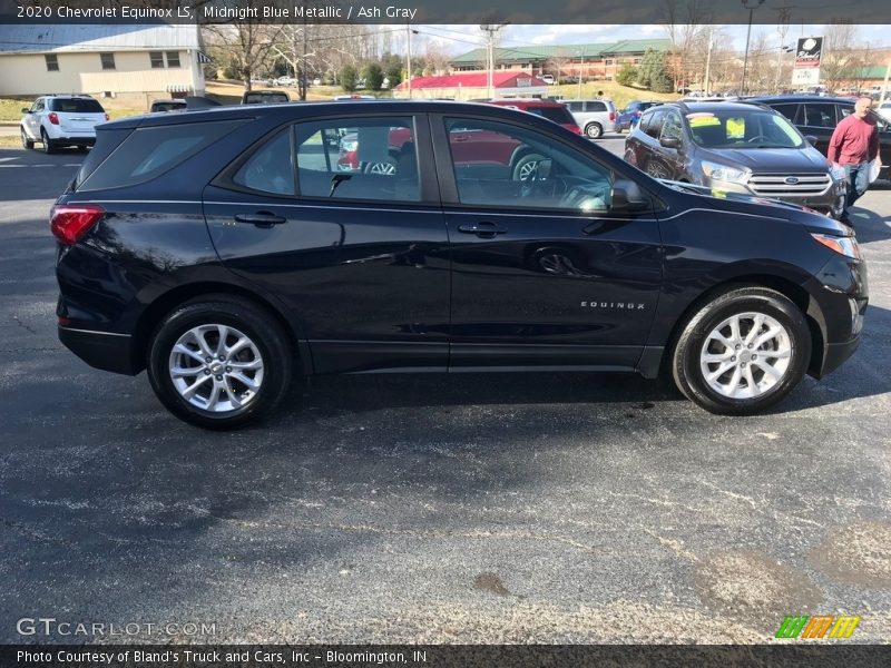 Midnight Blue Metallic / Ash Gray 2020 Chevrolet Equinox LS