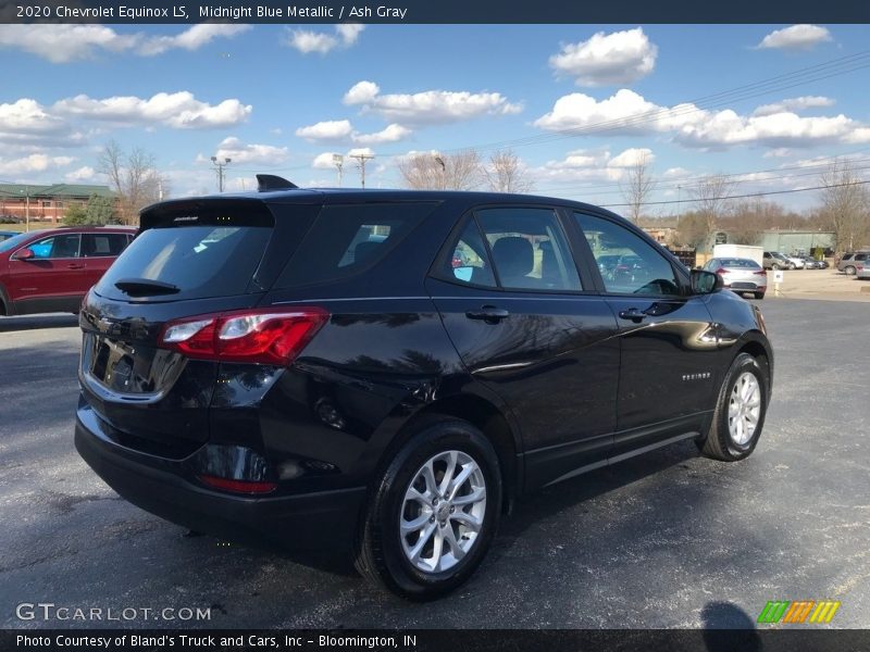 Midnight Blue Metallic / Ash Gray 2020 Chevrolet Equinox LS