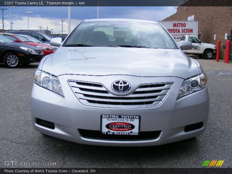 Titanium Metallic / Ash 2007 Toyota Camry LE