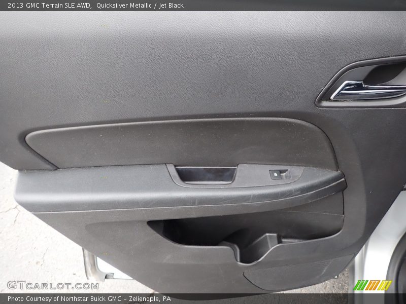 Quicksilver Metallic / Jet Black 2013 GMC Terrain SLE AWD