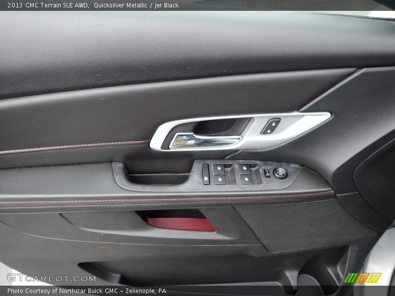 Quicksilver Metallic / Jet Black 2013 GMC Terrain SLE AWD