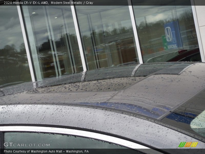 Modern Steel Metallic / Gray 2020 Honda CR-V EX-L AWD