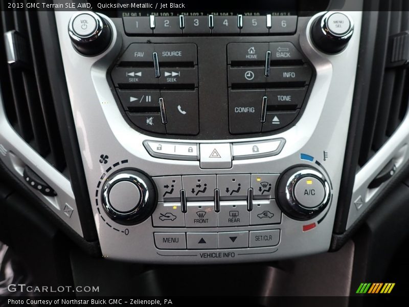 Quicksilver Metallic / Jet Black 2013 GMC Terrain SLE AWD