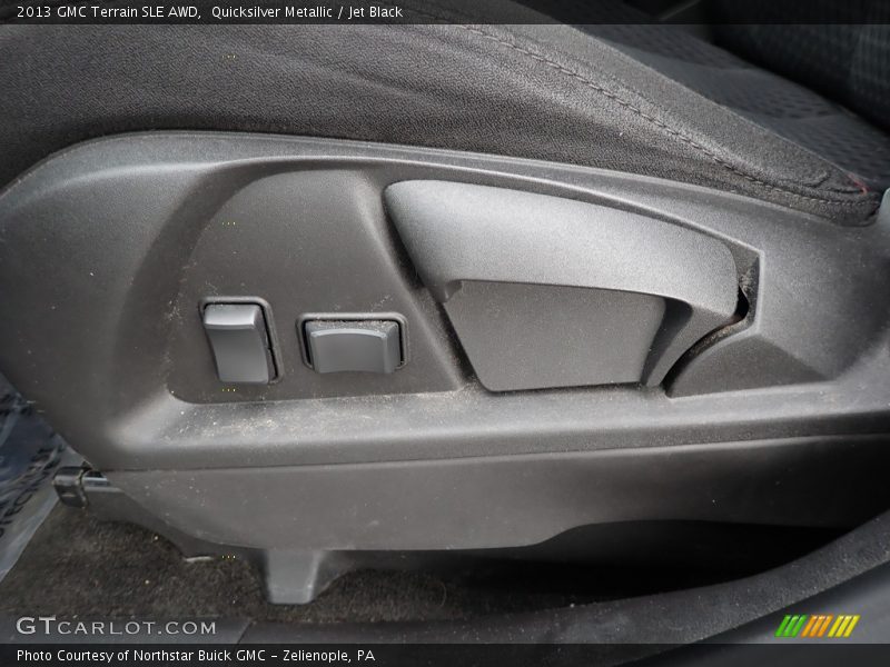 Quicksilver Metallic / Jet Black 2013 GMC Terrain SLE AWD