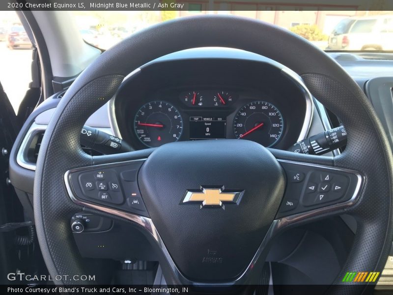 Midnight Blue Metallic / Ash Gray 2020 Chevrolet Equinox LS