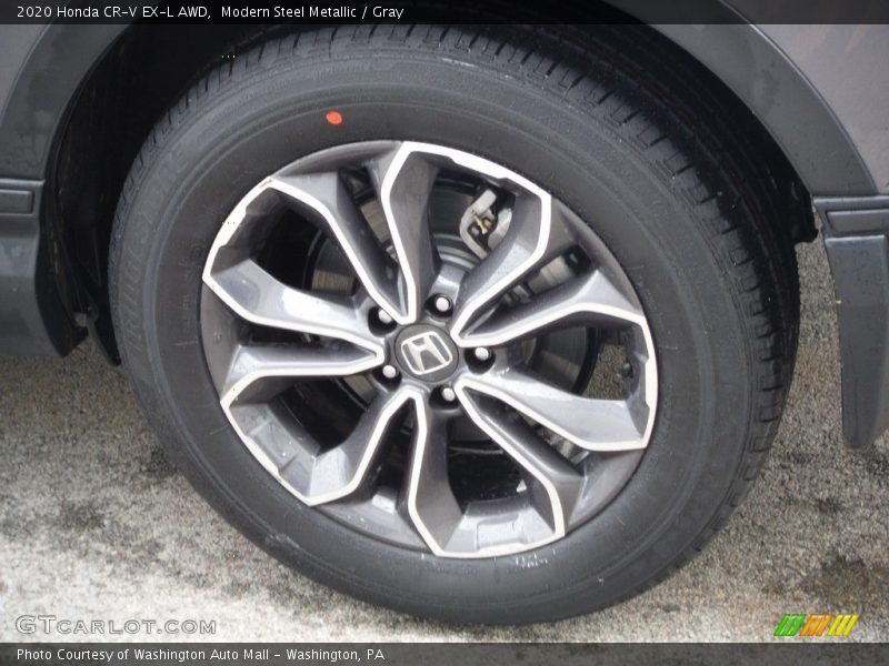 Modern Steel Metallic / Gray 2020 Honda CR-V EX-L AWD