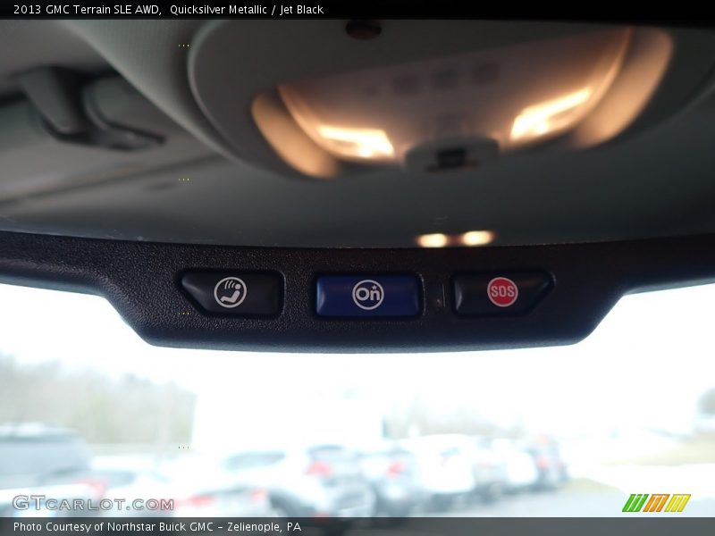 Quicksilver Metallic / Jet Black 2013 GMC Terrain SLE AWD
