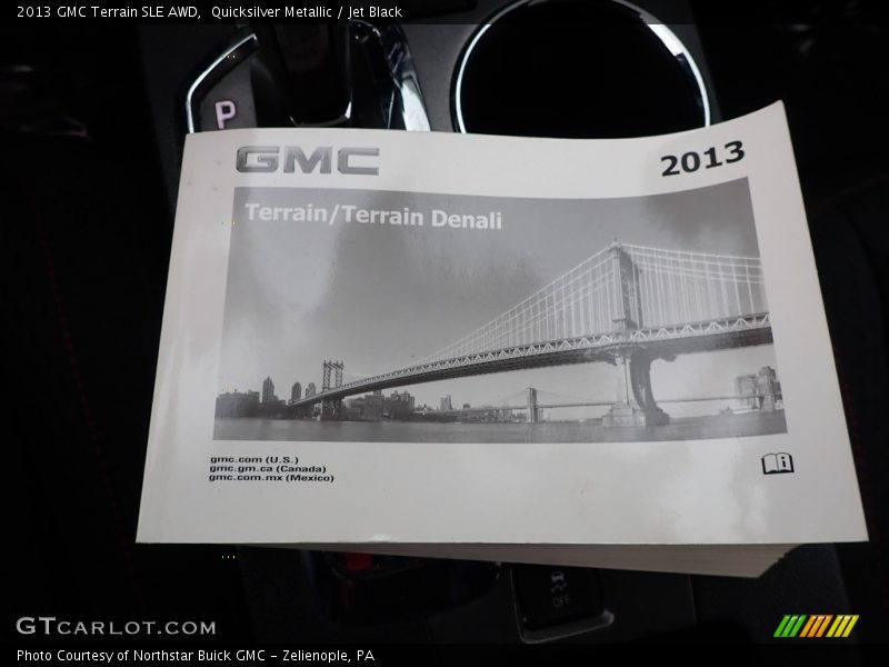 Quicksilver Metallic / Jet Black 2013 GMC Terrain SLE AWD