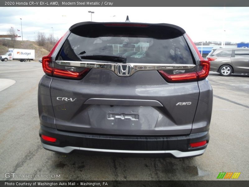 Modern Steel Metallic / Gray 2020 Honda CR-V EX-L AWD