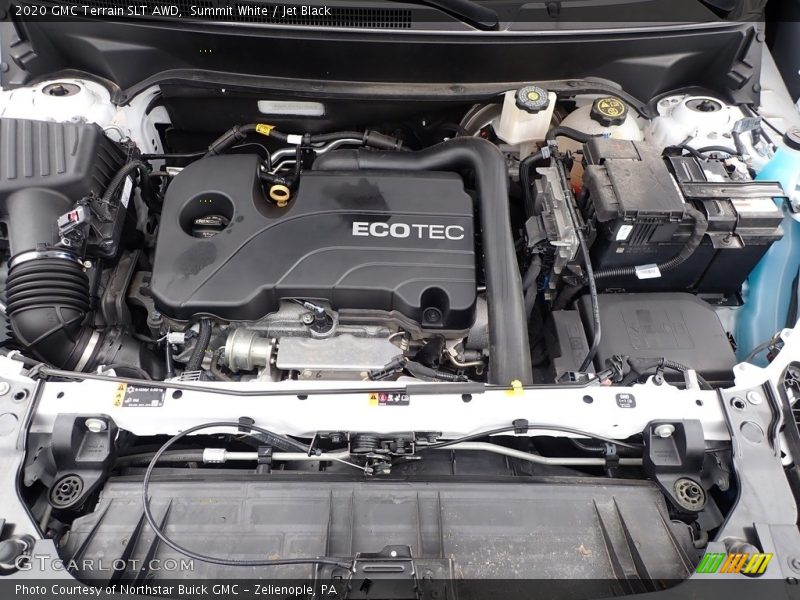 Summit White / Jet Black 2020 GMC Terrain SLT AWD