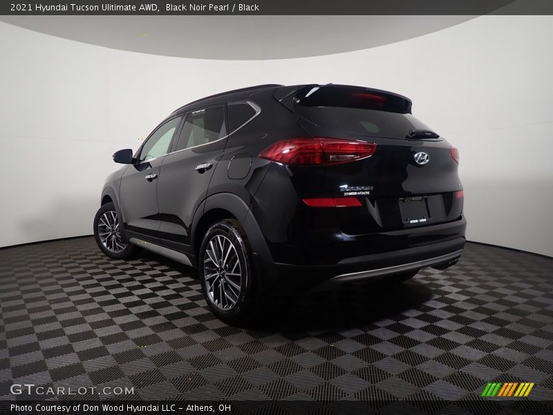 Black Noir Pearl / Black 2021 Hyundai Tucson Ulitimate AWD