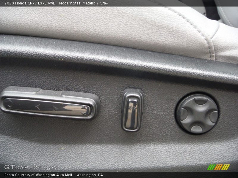 Modern Steel Metallic / Gray 2020 Honda CR-V EX-L AWD