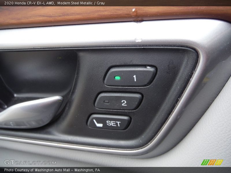 Modern Steel Metallic / Gray 2020 Honda CR-V EX-L AWD