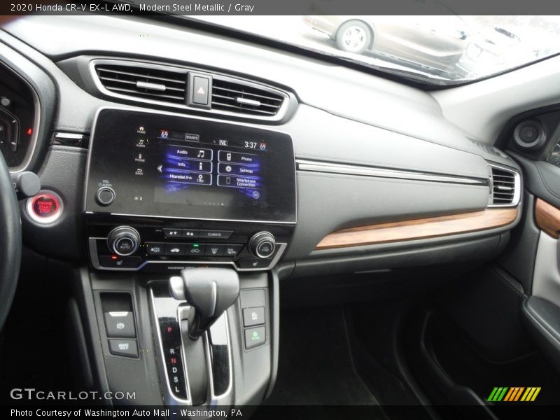 Modern Steel Metallic / Gray 2020 Honda CR-V EX-L AWD
