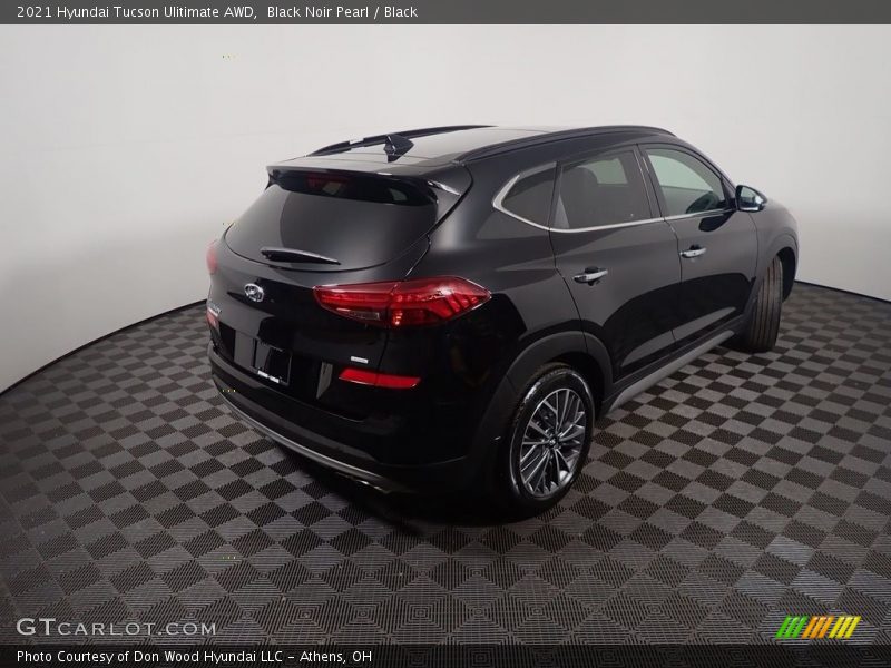 Black Noir Pearl / Black 2021 Hyundai Tucson Ulitimate AWD