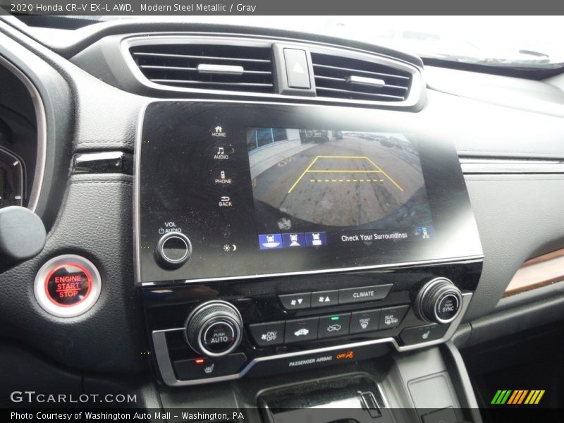 Modern Steel Metallic / Gray 2020 Honda CR-V EX-L AWD