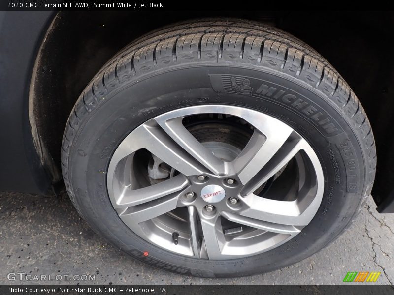 Summit White / Jet Black 2020 GMC Terrain SLT AWD