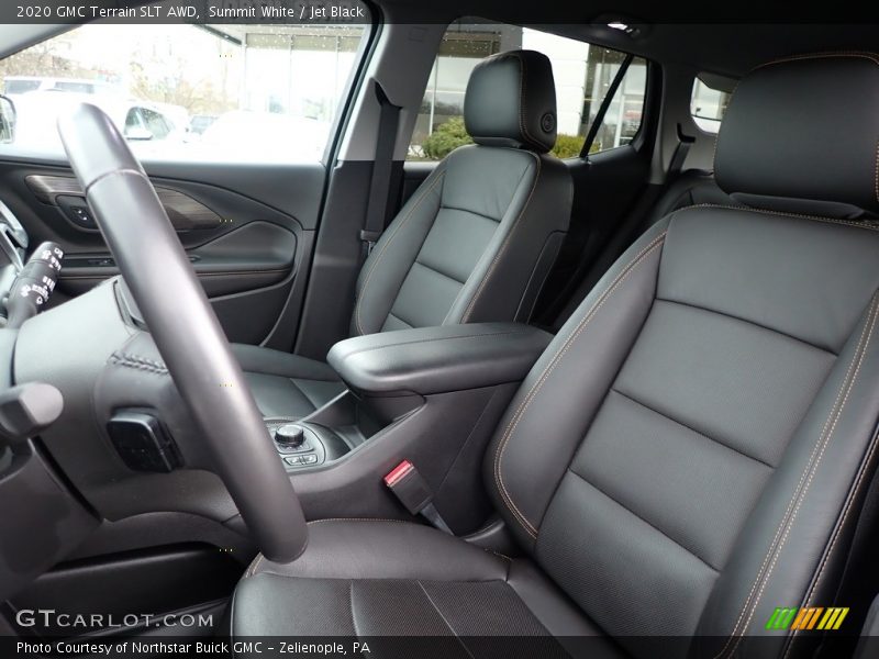 Summit White / Jet Black 2020 GMC Terrain SLT AWD