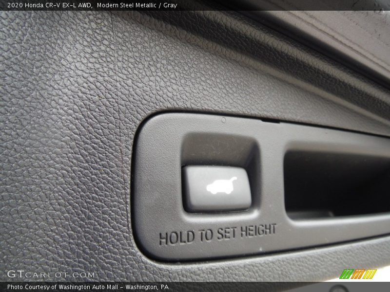 Modern Steel Metallic / Gray 2020 Honda CR-V EX-L AWD