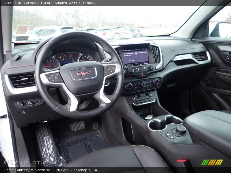 Summit White / Jet Black 2020 GMC Terrain SLT AWD