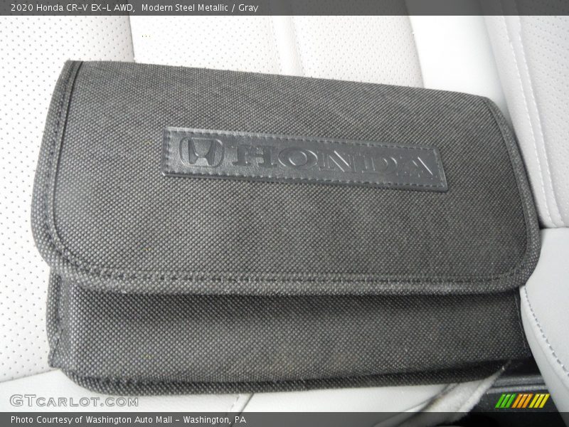 Modern Steel Metallic / Gray 2020 Honda CR-V EX-L AWD