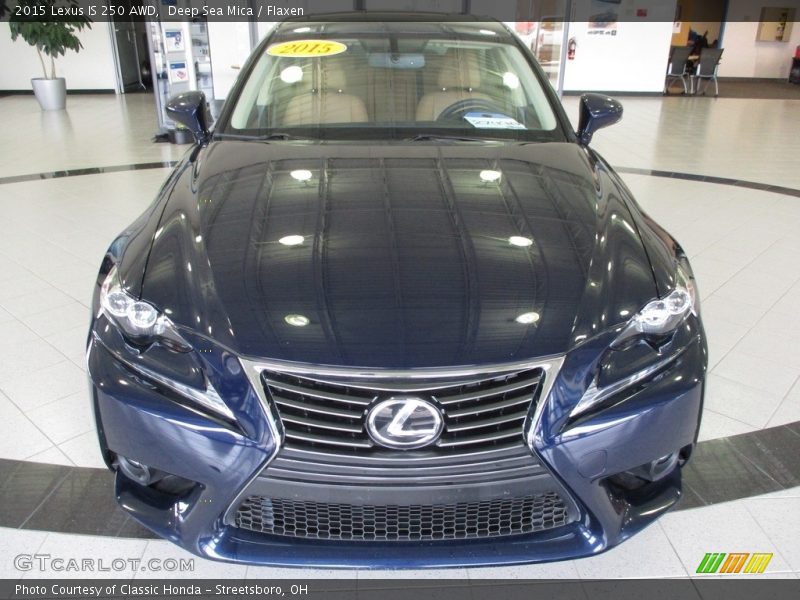 Deep Sea Mica / Flaxen 2015 Lexus IS 250 AWD