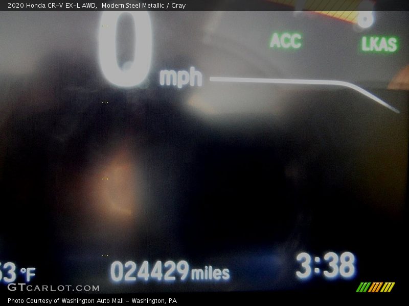 Modern Steel Metallic / Gray 2020 Honda CR-V EX-L AWD