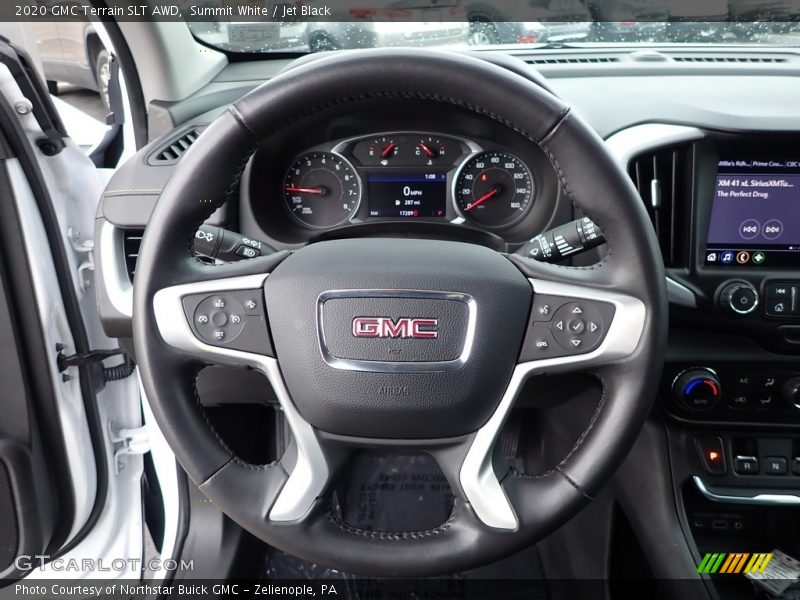 Summit White / Jet Black 2020 GMC Terrain SLT AWD