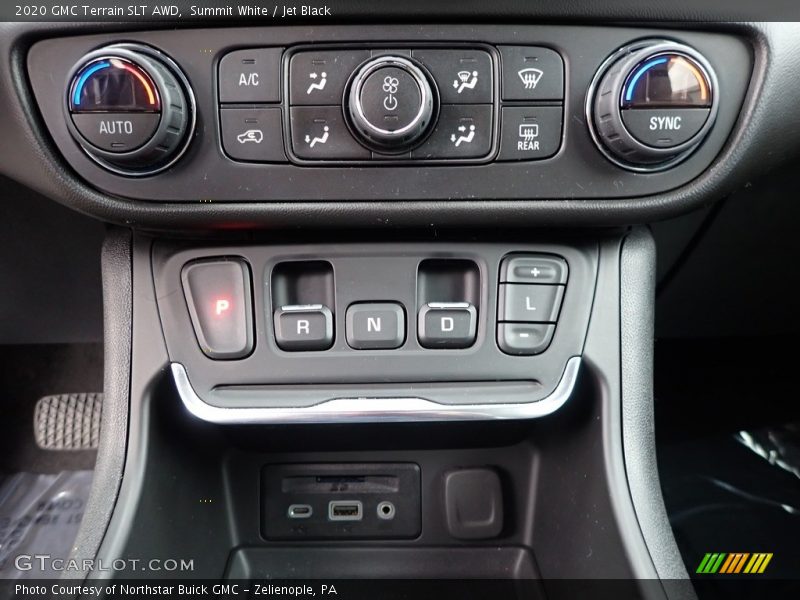 Summit White / Jet Black 2020 GMC Terrain SLT AWD