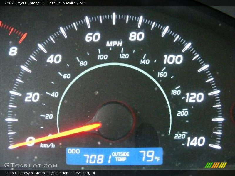 Titanium Metallic / Ash 2007 Toyota Camry LE