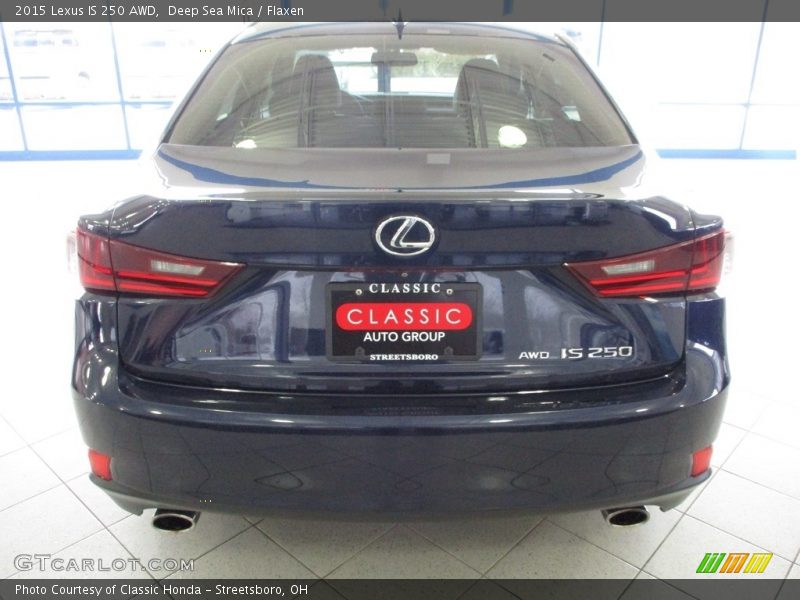 Deep Sea Mica / Flaxen 2015 Lexus IS 250 AWD
