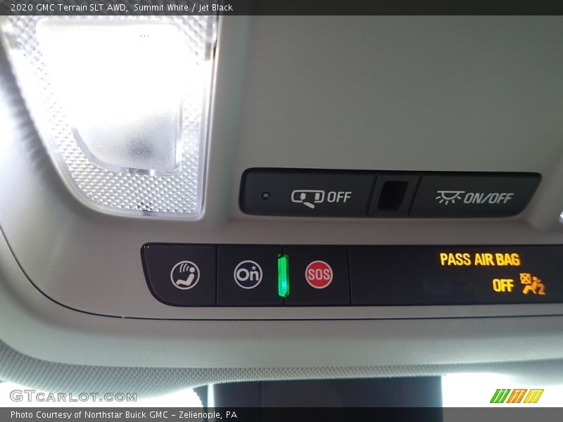 Summit White / Jet Black 2020 GMC Terrain SLT AWD
