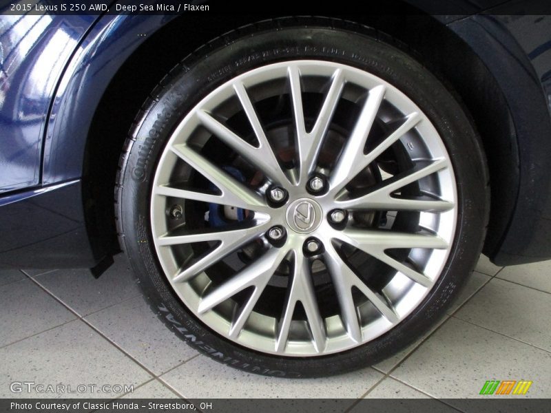  2015 IS 250 AWD Wheel