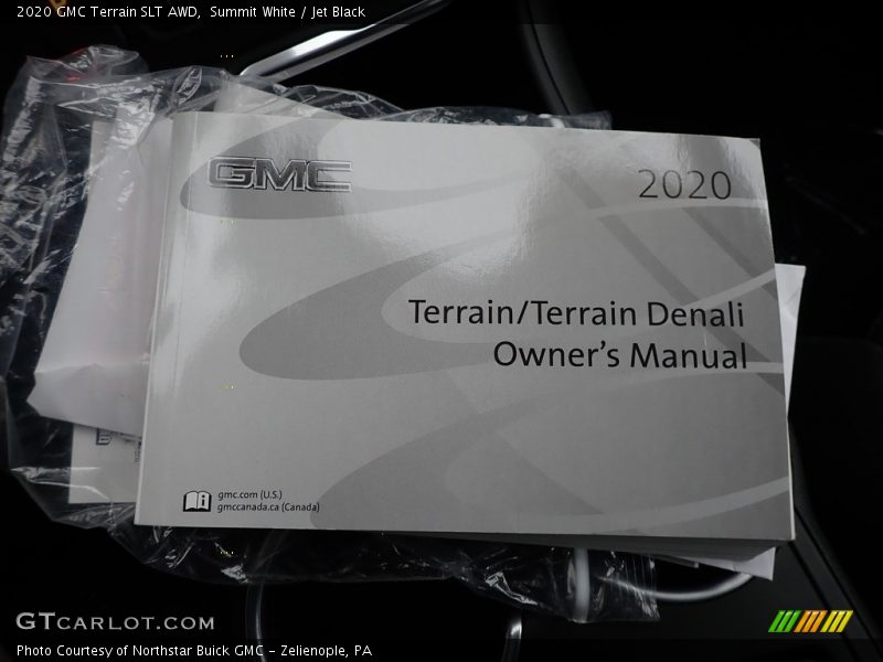 Summit White / Jet Black 2020 GMC Terrain SLT AWD