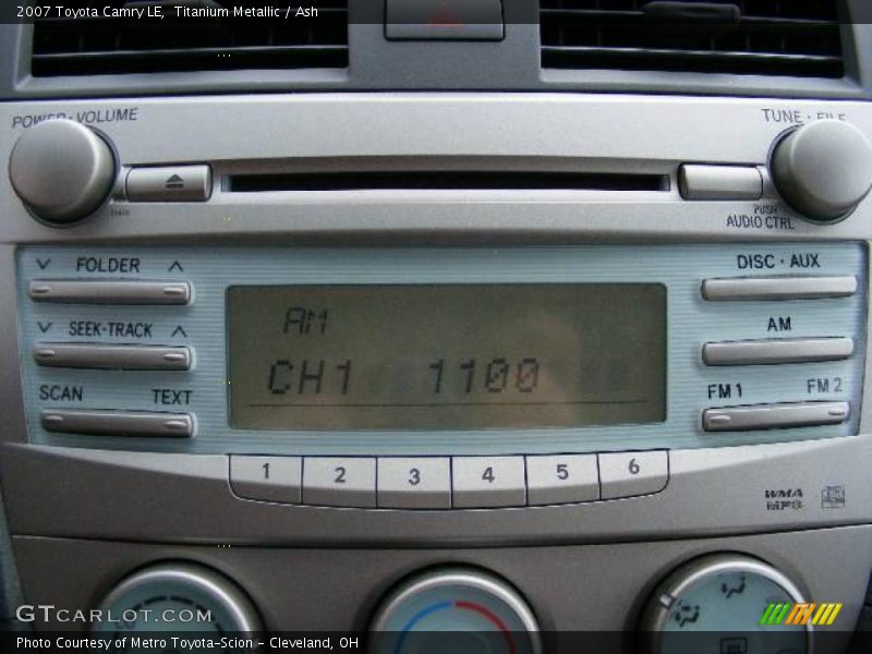 Titanium Metallic / Ash 2007 Toyota Camry LE