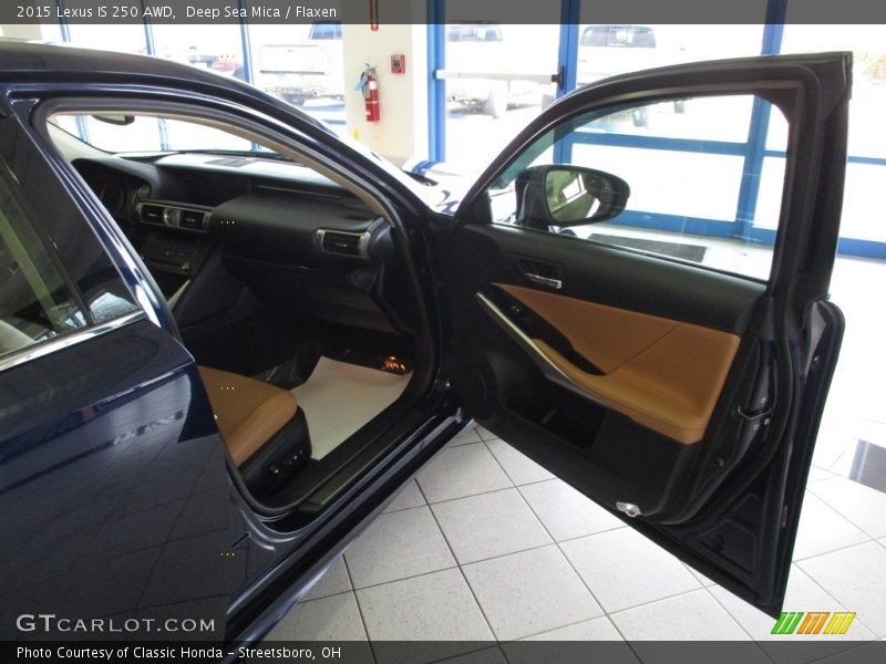 Deep Sea Mica / Flaxen 2015 Lexus IS 250 AWD