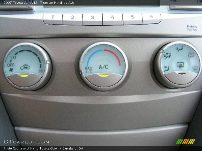 Titanium Metallic / Ash 2007 Toyota Camry LE