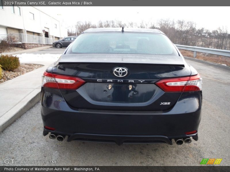 Galactic Aqua Mica / Black 2019 Toyota Camry XSE
