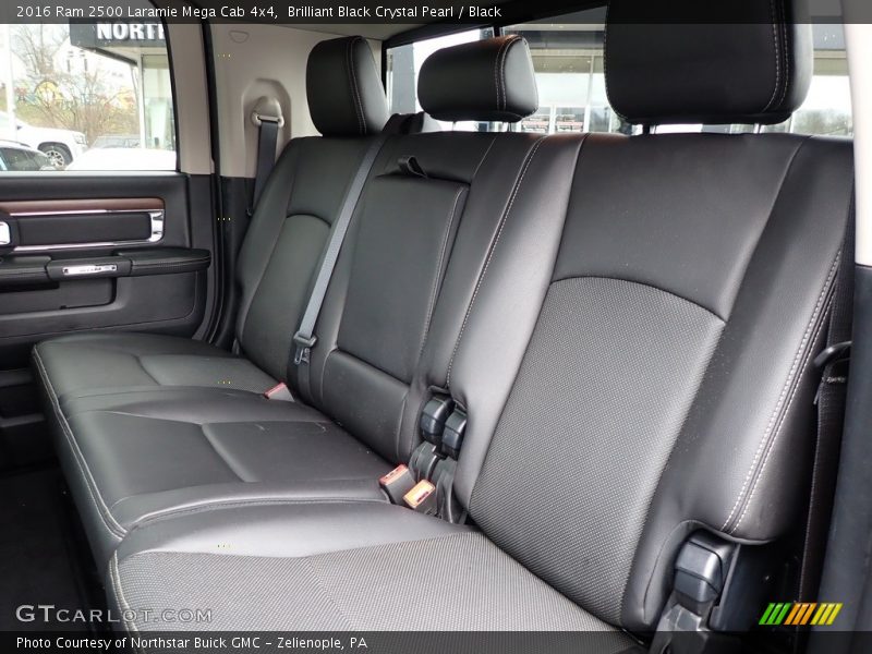 Rear Seat of 2016 2500 Laramie Mega Cab 4x4