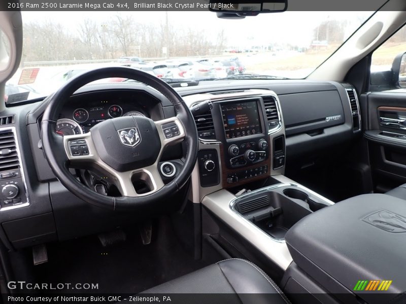 Dashboard of 2016 2500 Laramie Mega Cab 4x4