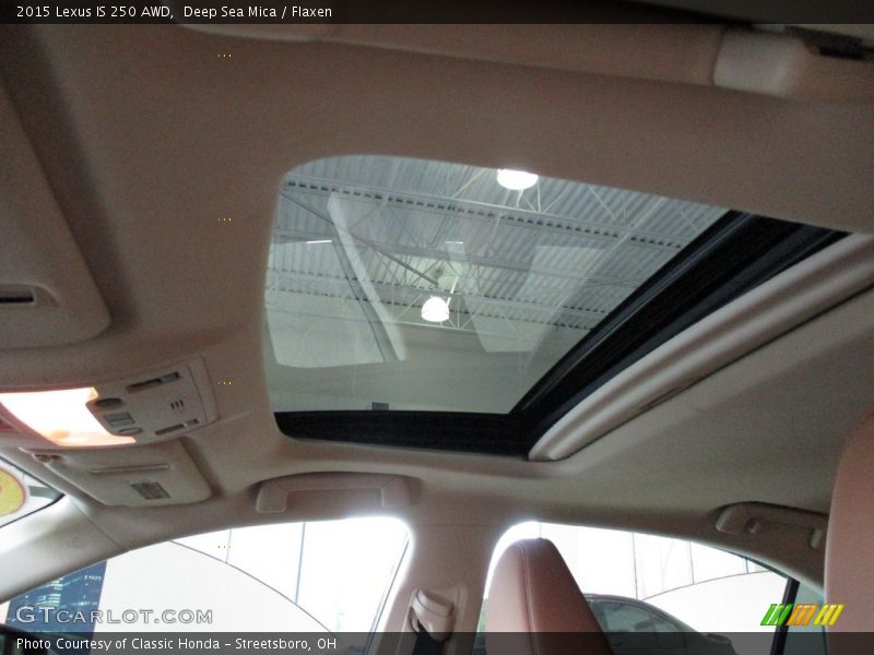 Deep Sea Mica / Flaxen 2015 Lexus IS 250 AWD