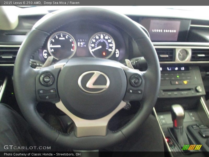 Deep Sea Mica / Flaxen 2015 Lexus IS 250 AWD