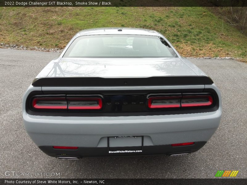 Smoke Show / Black 2022 Dodge Challenger SXT Blacktop