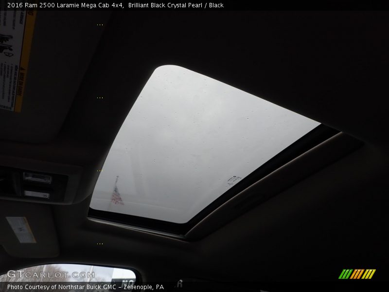 Brilliant Black Crystal Pearl / Black 2016 Ram 2500 Laramie Mega Cab 4x4