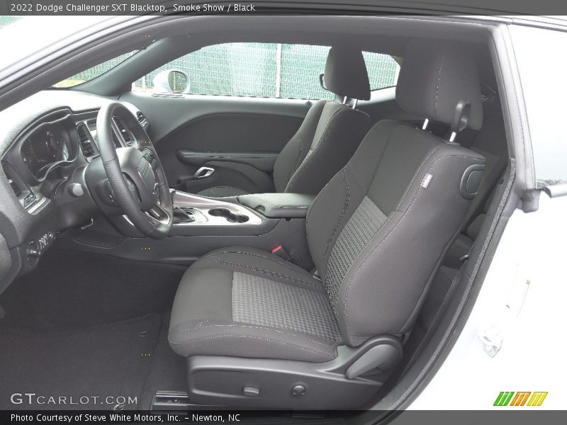Smoke Show / Black 2022 Dodge Challenger SXT Blacktop