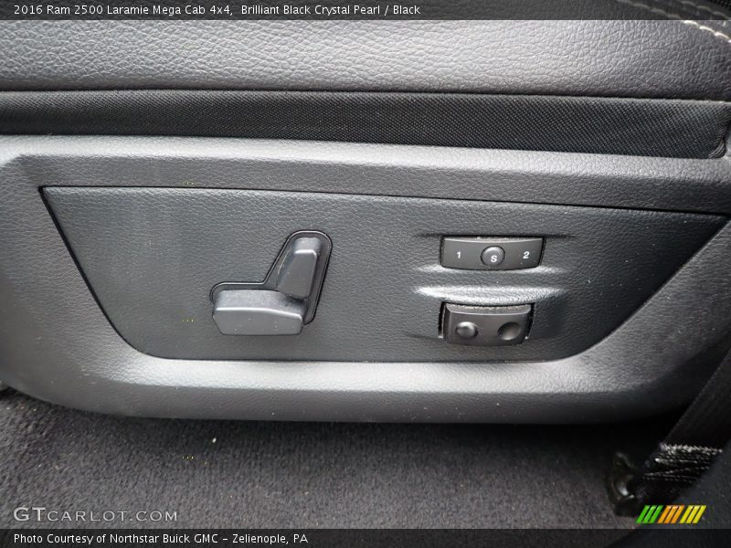 Front Seat of 2016 2500 Laramie Mega Cab 4x4