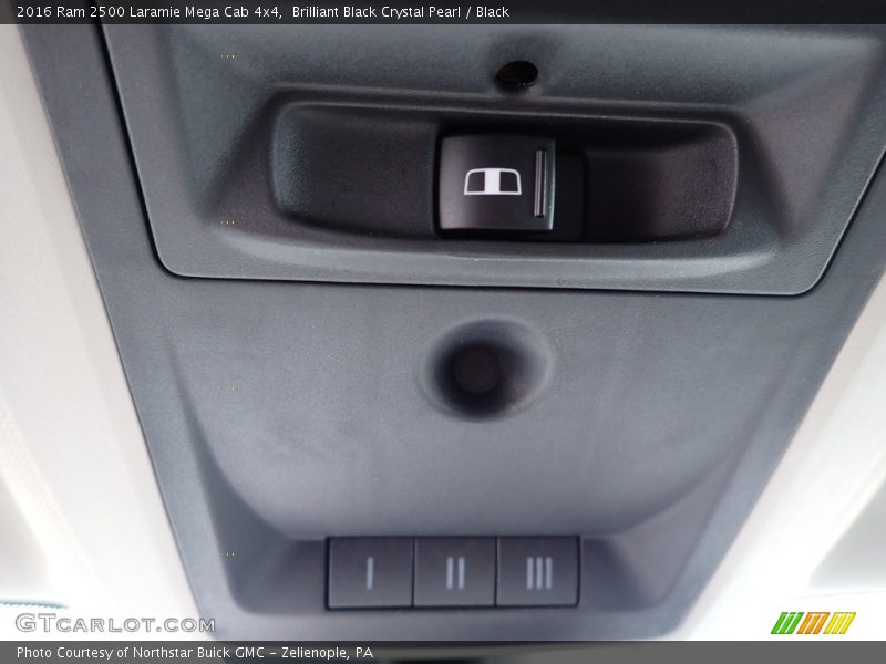 Brilliant Black Crystal Pearl / Black 2016 Ram 2500 Laramie Mega Cab 4x4