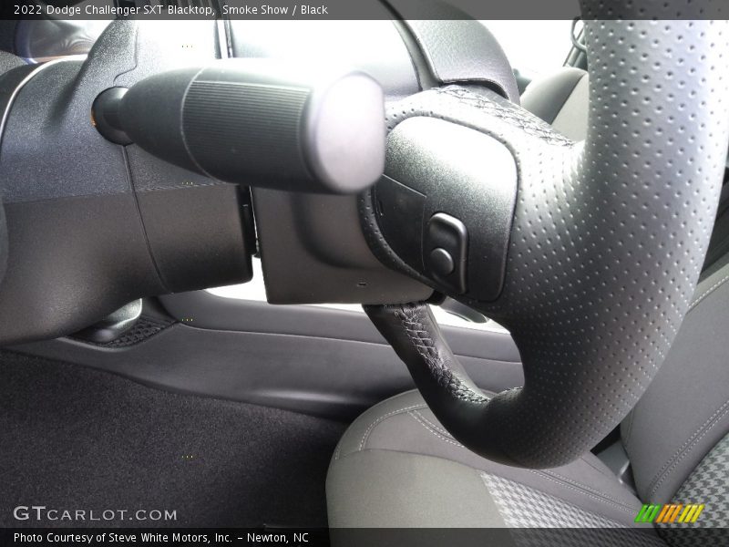 Smoke Show / Black 2022 Dodge Challenger SXT Blacktop