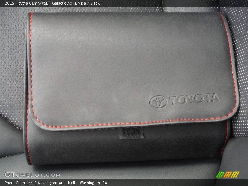 Galactic Aqua Mica / Black 2019 Toyota Camry XSE